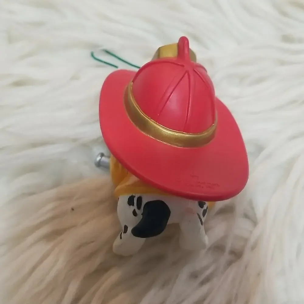 Vintage Hallmark Keepsake Faithful Firefighter Ornament 1993